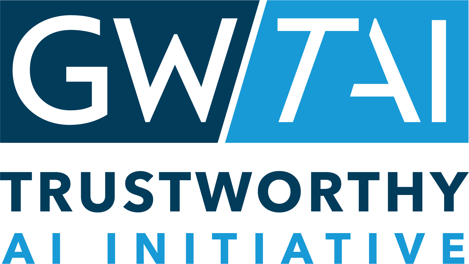 Trustworthy AI at GW site logo
